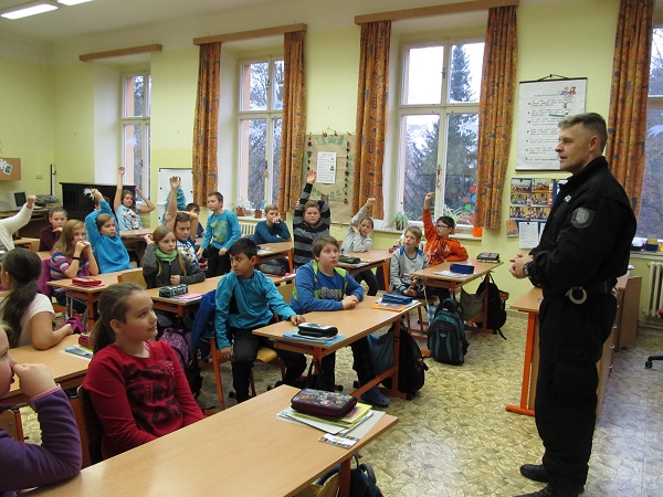 Návštěva z&nbsp;městské policie