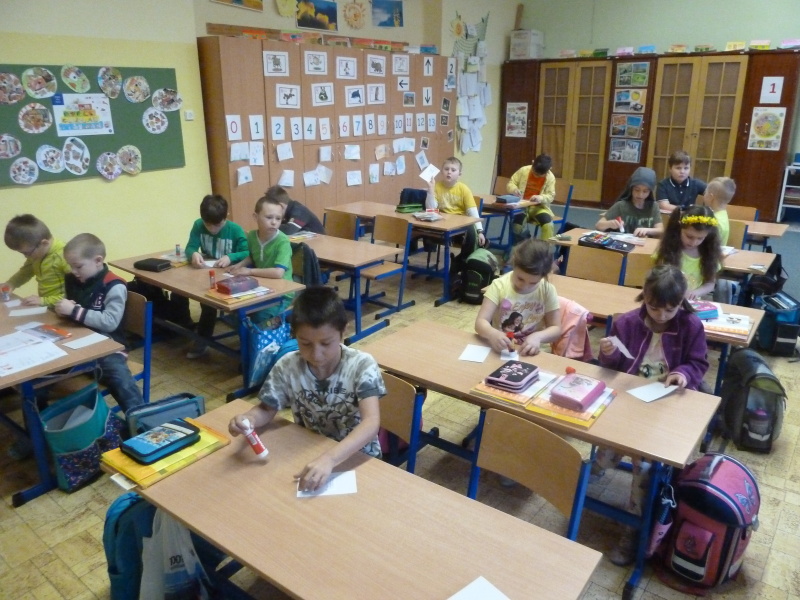 Vítání jara v&nbsp;1.B