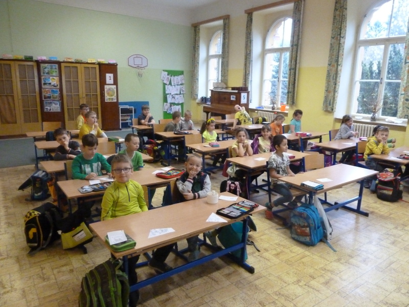 Vítání jara v&nbsp;1.B