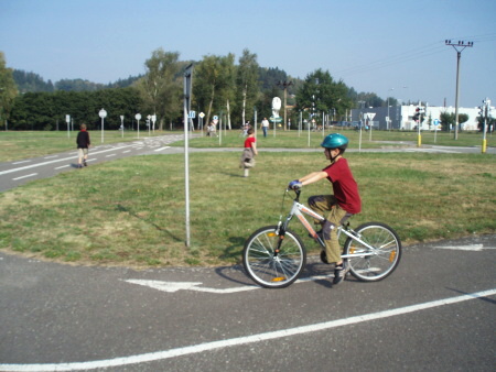 4.B na&nbsp;dopravním hřišti