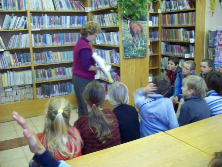 Návštěva knihovny – 3.B