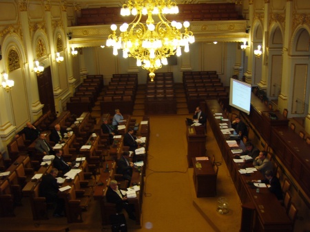 Exkurze devátých tříd do&nbsp;Parlamentu ČR