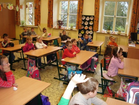Návštěva v&nbsp;1.B