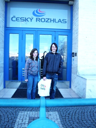 Natáčení pořadu Radioklub v&nbsp;Českém rozhlase Hradec Králové