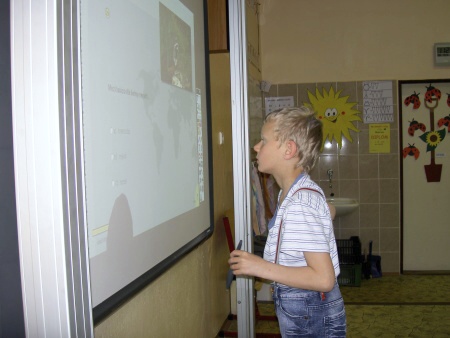 2.C má novou interaktivní tabuli
