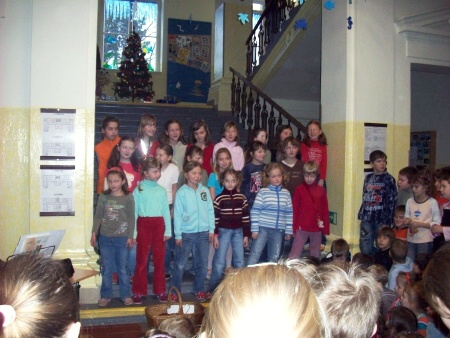 Vánoční besídka ve&nbsp;2.B