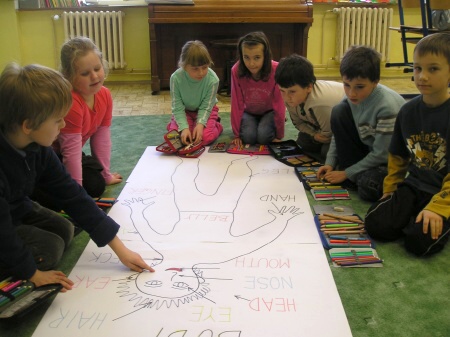 Hodina angličtiny ve&nbsp;třídě 2.A
