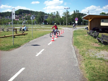 Trénink a&nbsp;soutěž na&nbsp;dopravním hřišti v&nbsp;Náchodě