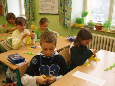 Vítání jara ve&nbsp;4.B