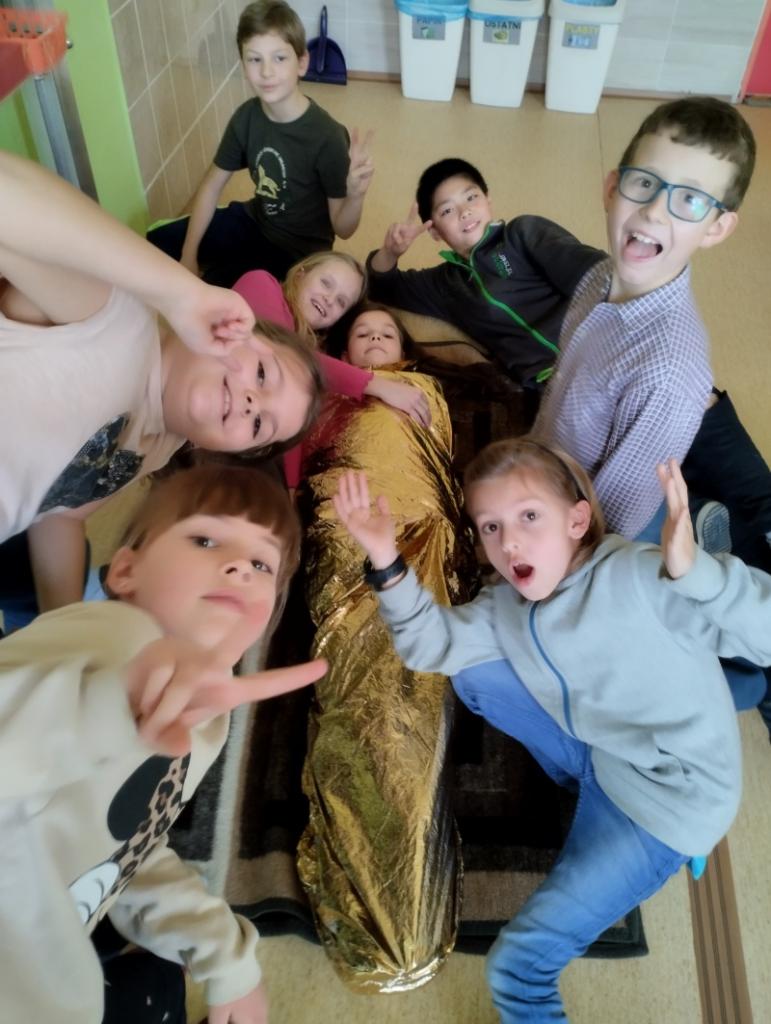 S izotermickou fólií jsme zažili hodně legrace