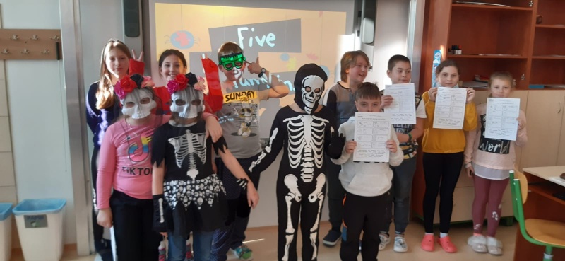 Halloween ve&nbsp;třídě 4.&nbsp;C