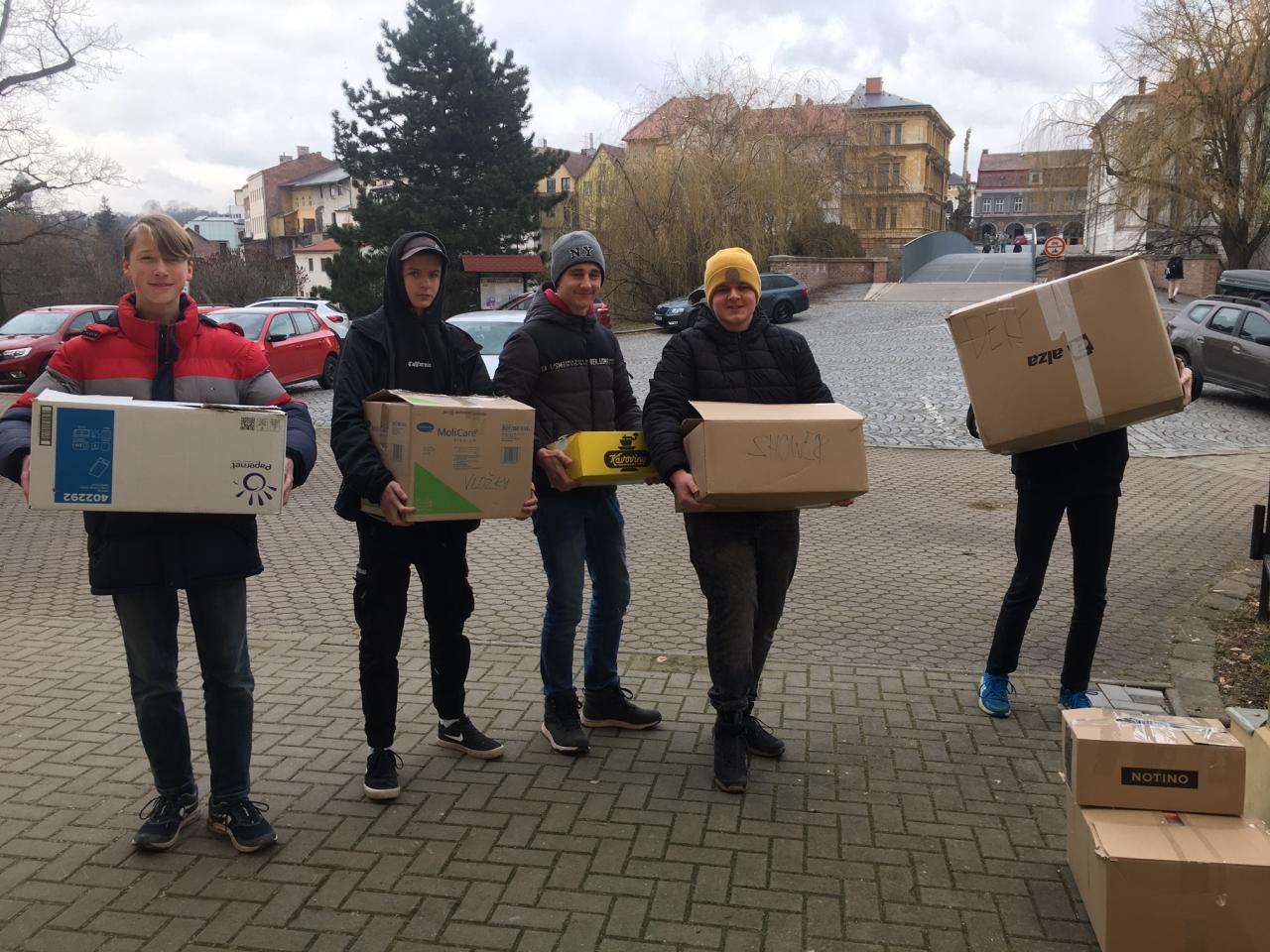 Tuna humanitární pomoci pro&nbsp;Ukrajinu