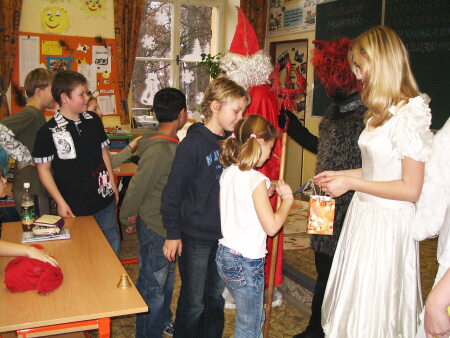 Mikuláš, andělé a čert v naší třídě