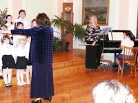 Vánoční koncert malého Ostrováčku, dětí ze ZŠ Rychnovek a žáků ZUŠ