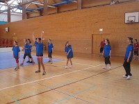 Úterý 29.3., Broumov - okresní kolo ve vybíjené žákyň 6.tříd