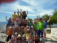 Ostrováci zdraví od moře - pozdrav č. 1