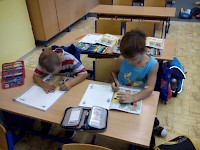 První týdny ve škole