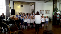 Přípravný sbor Ostrováček na adventním koncertě v jaroměřském muzeu