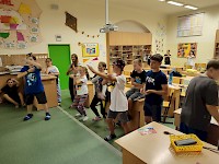 Stmelovací pobyt 7.B ve škole