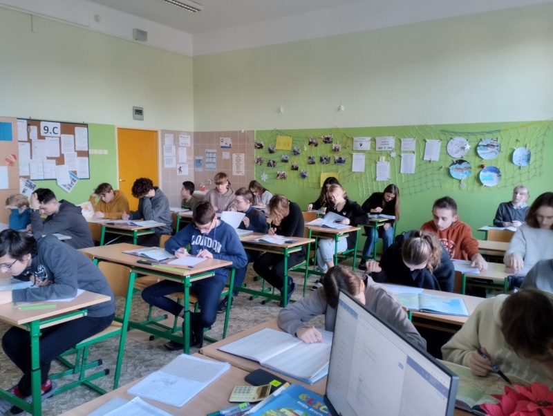 Zeměpisná olympiáda - školní kolo