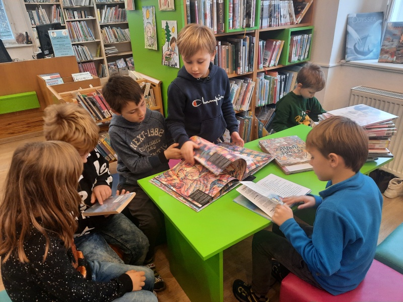 Návštěva knihovny