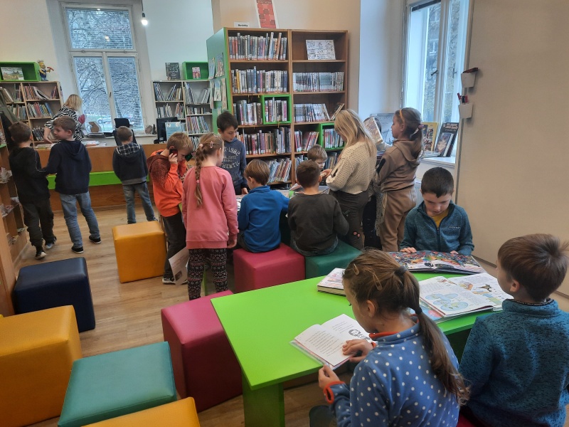 Návštěva knihovny