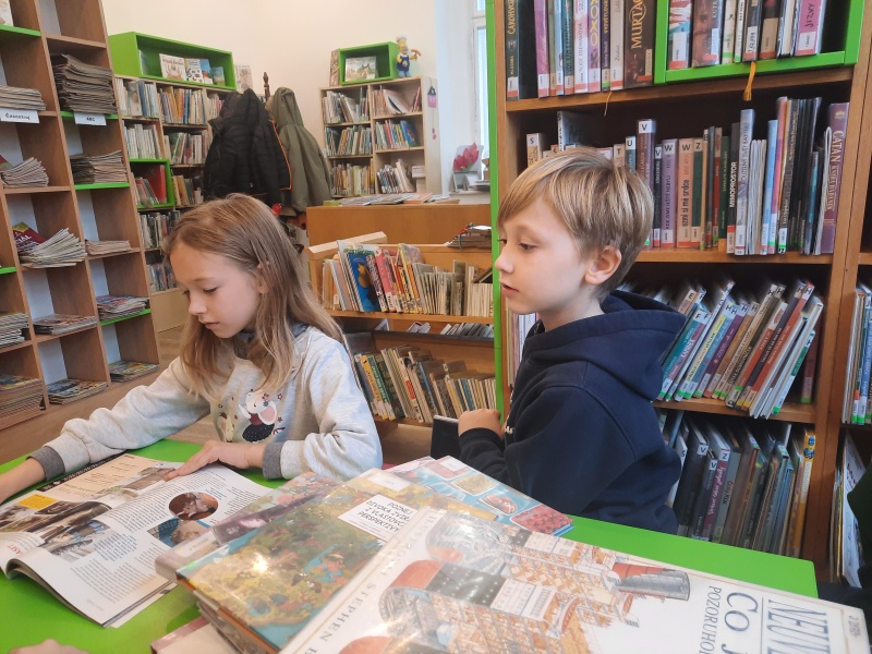 Návštěva knihovny