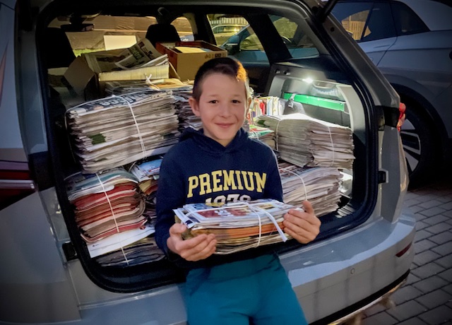 Sběr papíru - začínáme v pondělí 13.10.!!!