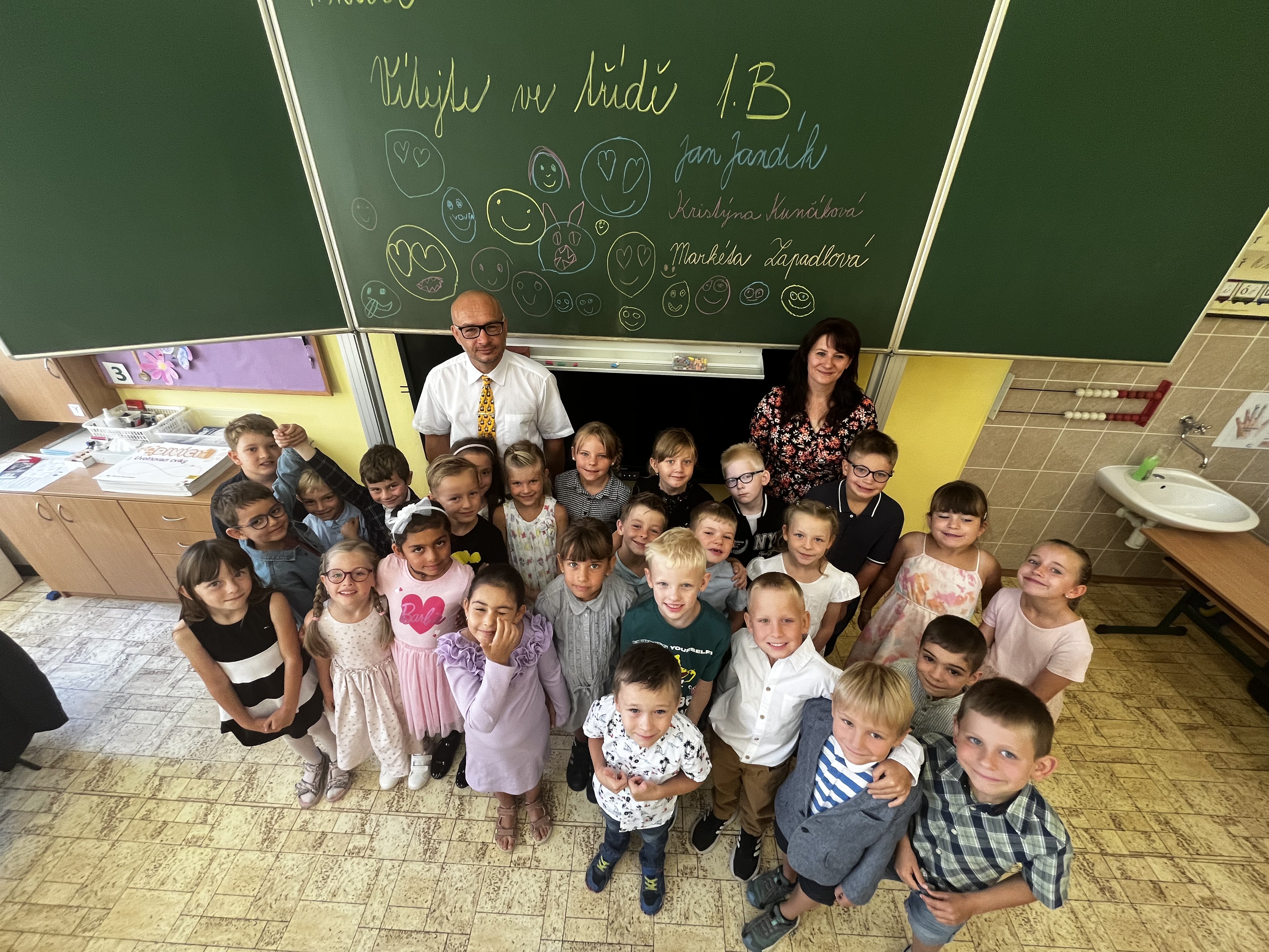 1.B - první měsíc je za námi