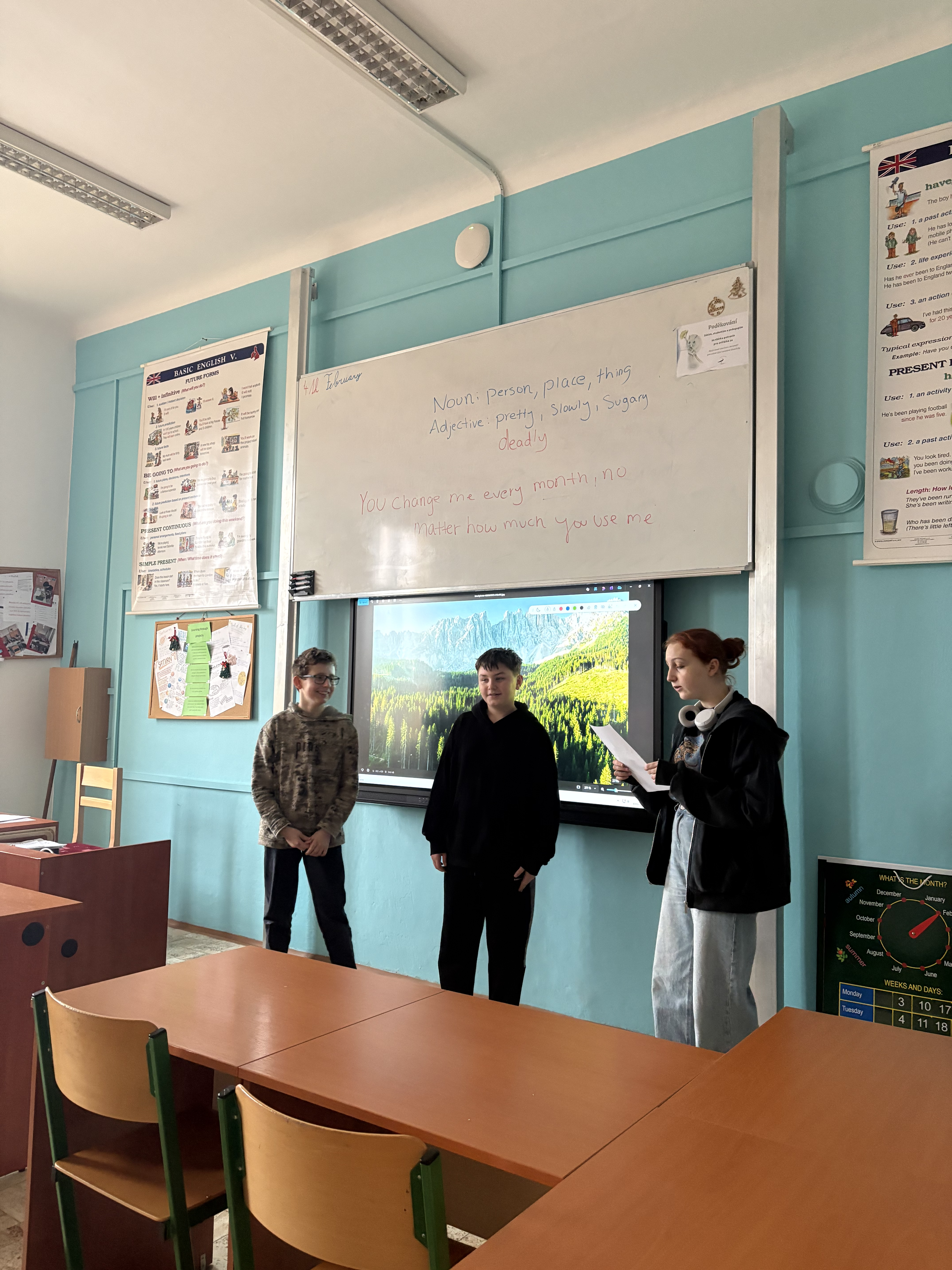 Hello from the English Conversation Club!